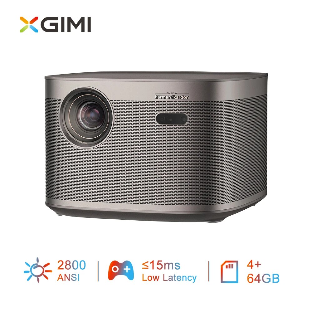 XGIMI Ǯ HD 1400 CCB  Ǯ ÷ LED 3D DLP ȵ̵  Ȩ þ , 1080P H5